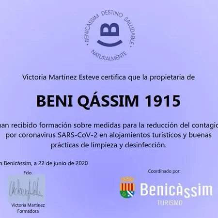 بيت للعطل Beni Qasim 1915